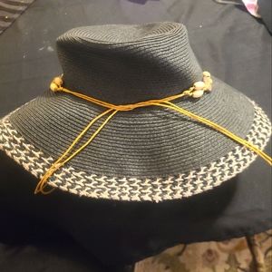 Country hat big rim hat goth hat wool hat bamboo wooven hat